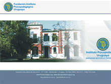 Tablet Screenshot of fundacionippu.org